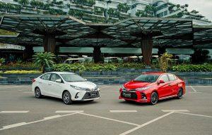 So sánh các phiên bản của Toyota Vios 2021