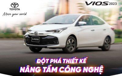 TOYOTA VIOS 2023- TẶNG NGAY 100% CHI PHÍ LĂN BÁNH