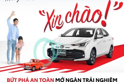 TOYOTA VIỆT NAM GIỚI THIỆU VIOS 2023 – BỨT PHÁ AN TOÀN MỞ NGÀN TRẢI NGHIỆM