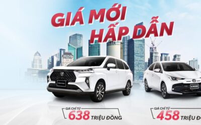 GIÁ LĂN BÁNH DÒNG XE TOYOTA 7 CHỖ MỚI NHẤT TẠI HUẾ