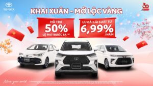 Toyota Huế Khai Xuân Giảm Giá Lên Đến 33 Triệu Đồng