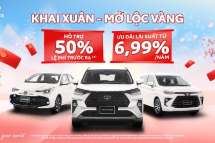 Toyota Huế Khai Xuân Giảm Giá Lên Đến 33 Triệu Đồng
