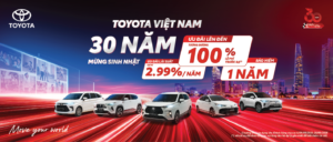TOYOTA HUẾ CẬP NHẬT ƯU ĐÃI MỚI