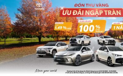 TOYOTA HUẾ TRIỂN KHAI CHƯƠNG TRÌNH ƯU ĐÃI THÁNG 10/2025